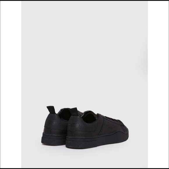 Men’s Diesel S Clever Low Black Leather Shoes 8.5 - Picture 13 of 14